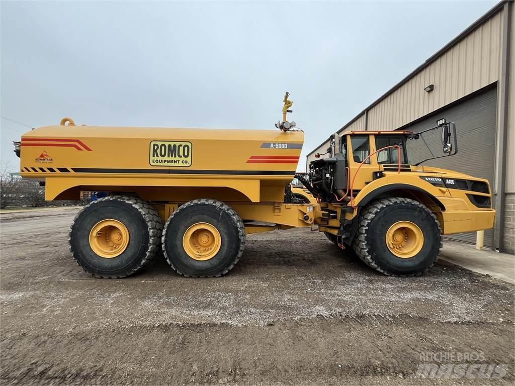 Volvo A40G Su tankerleri