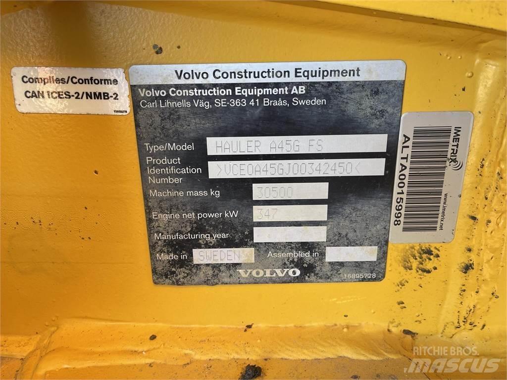 Volvo A45G FS Belden kirma kaya kamyonu