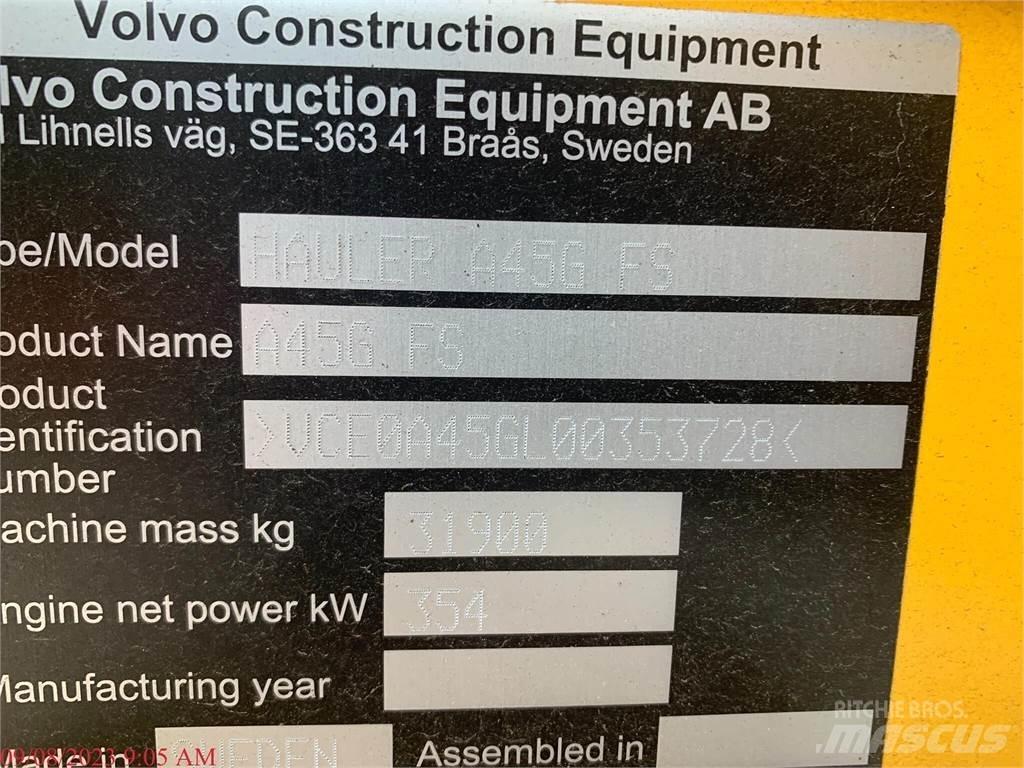 Volvo A45G FS Belden kirma kaya kamyonu