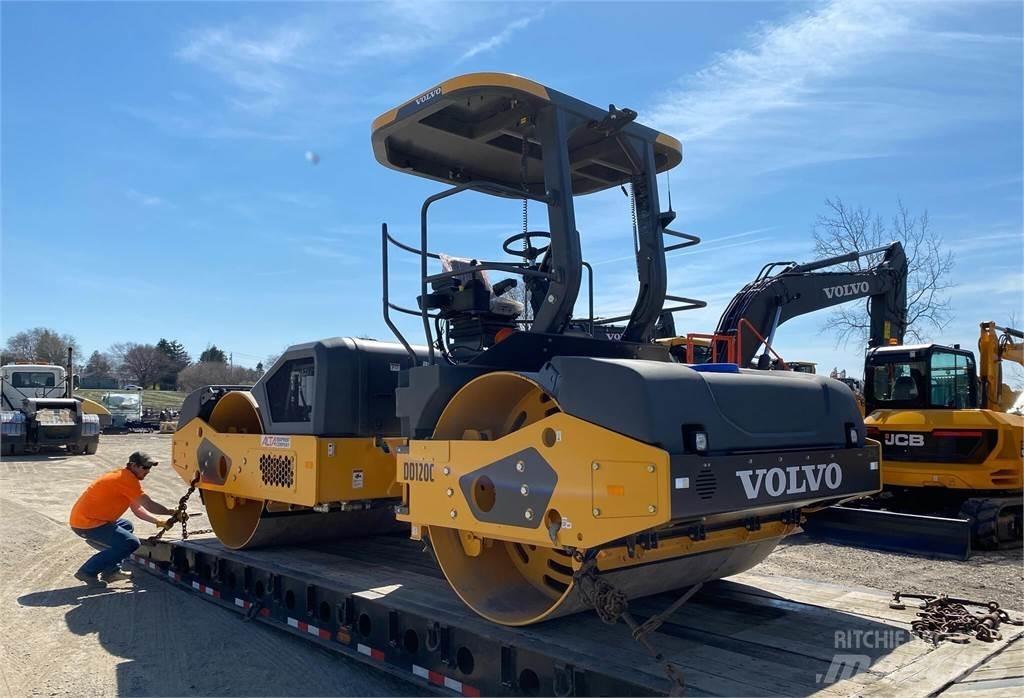 Volvo DD120C Çift tamburlu silindirler