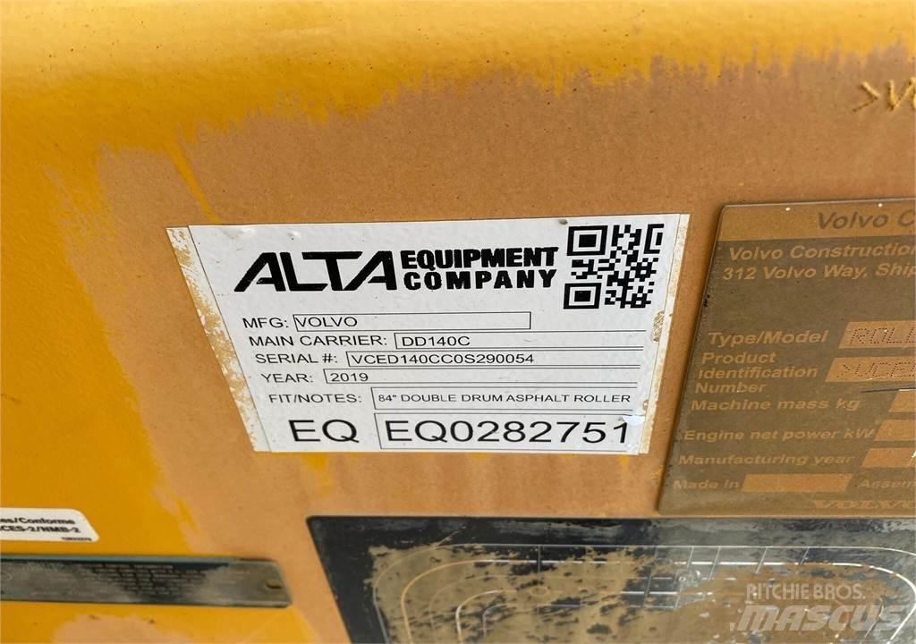 Volvo DD140C Çift tamburlu silindirler