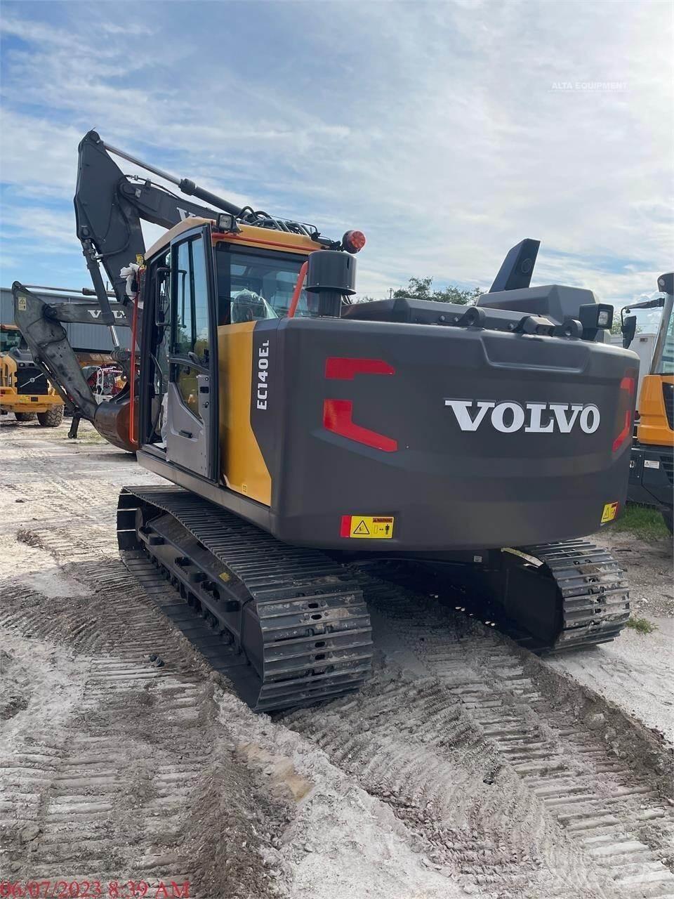 Volvo EC140EL Paletli ekskavatörler