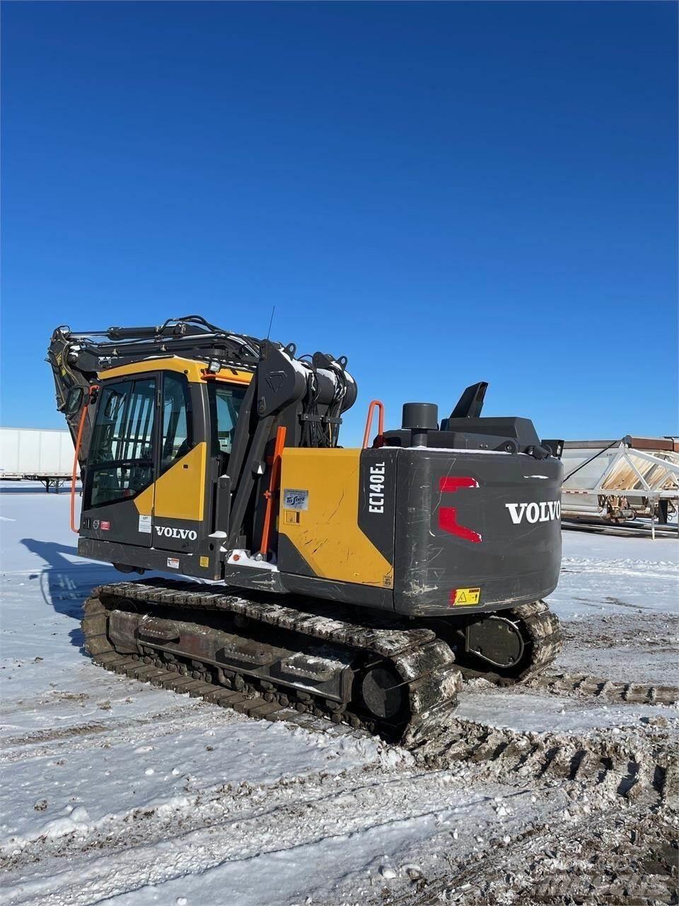 Volvo EC140EL Paletli ekskavatörler