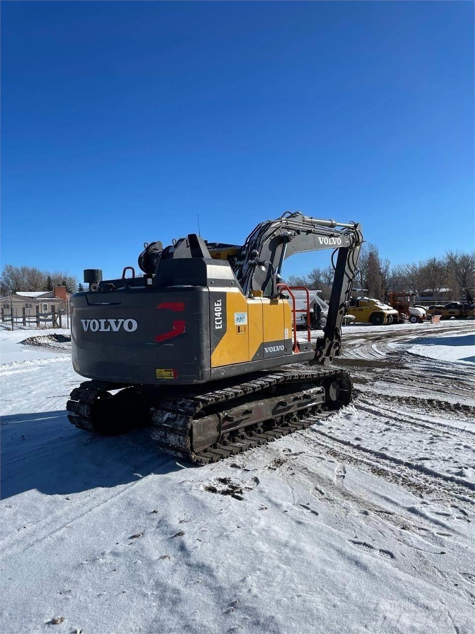 Volvo EC140EL Paletli ekskavatörler