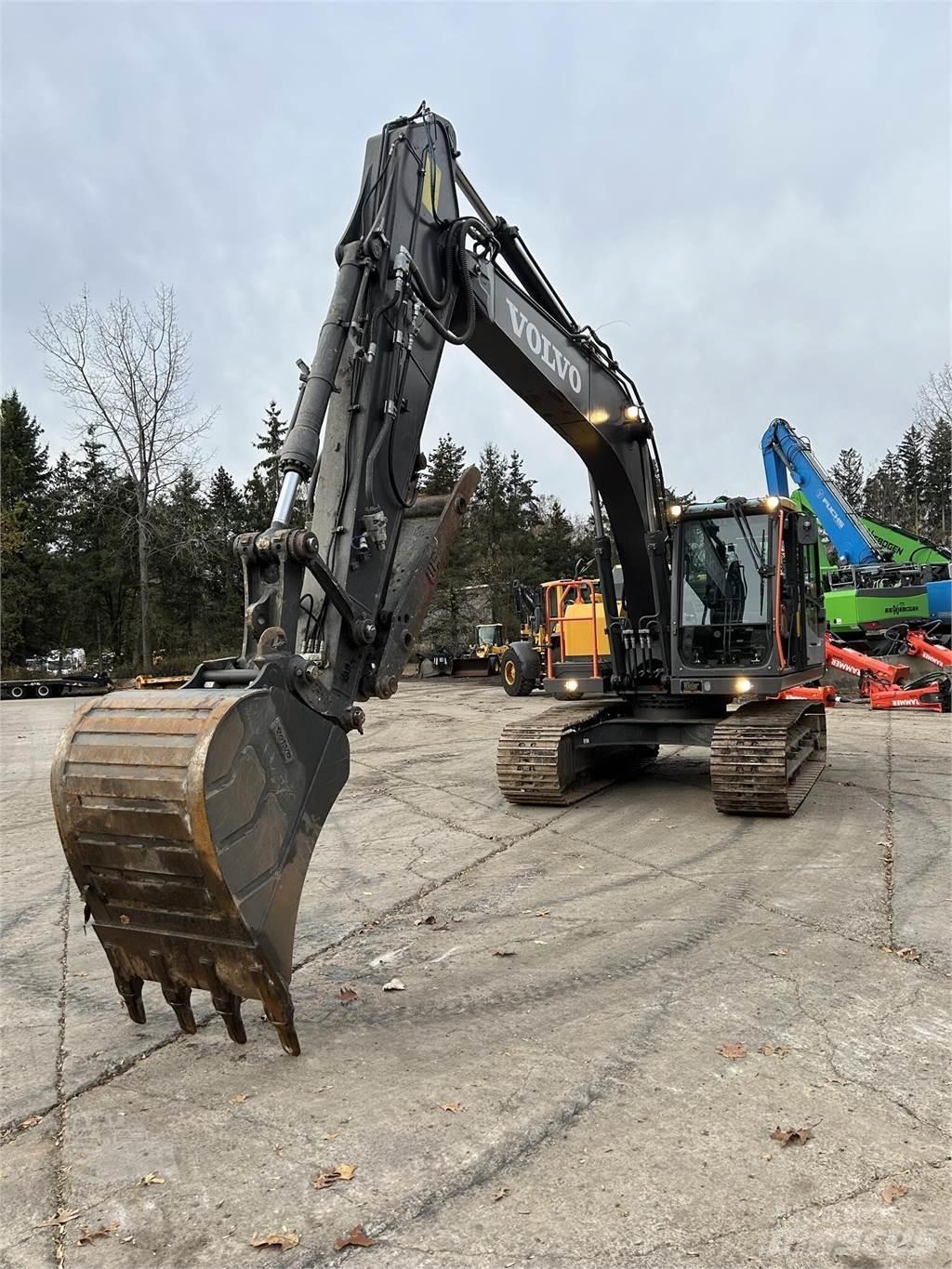 Volvo EC160EL Paletli ekskavatörler