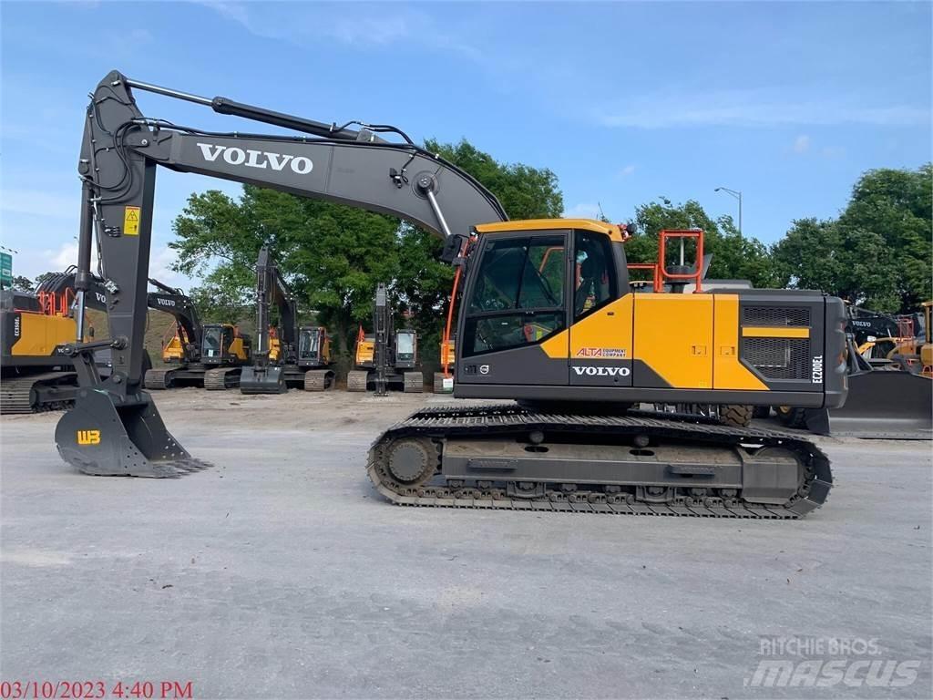 Volvo EC200EL Paletli ekskavatörler