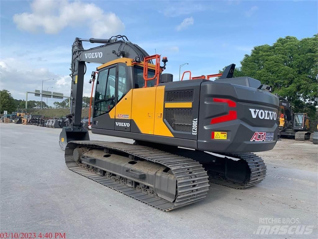 Volvo EC200EL Paletli ekskavatörler