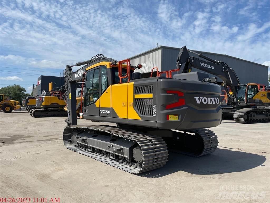 Volvo EC200EL Paletli ekskavatörler