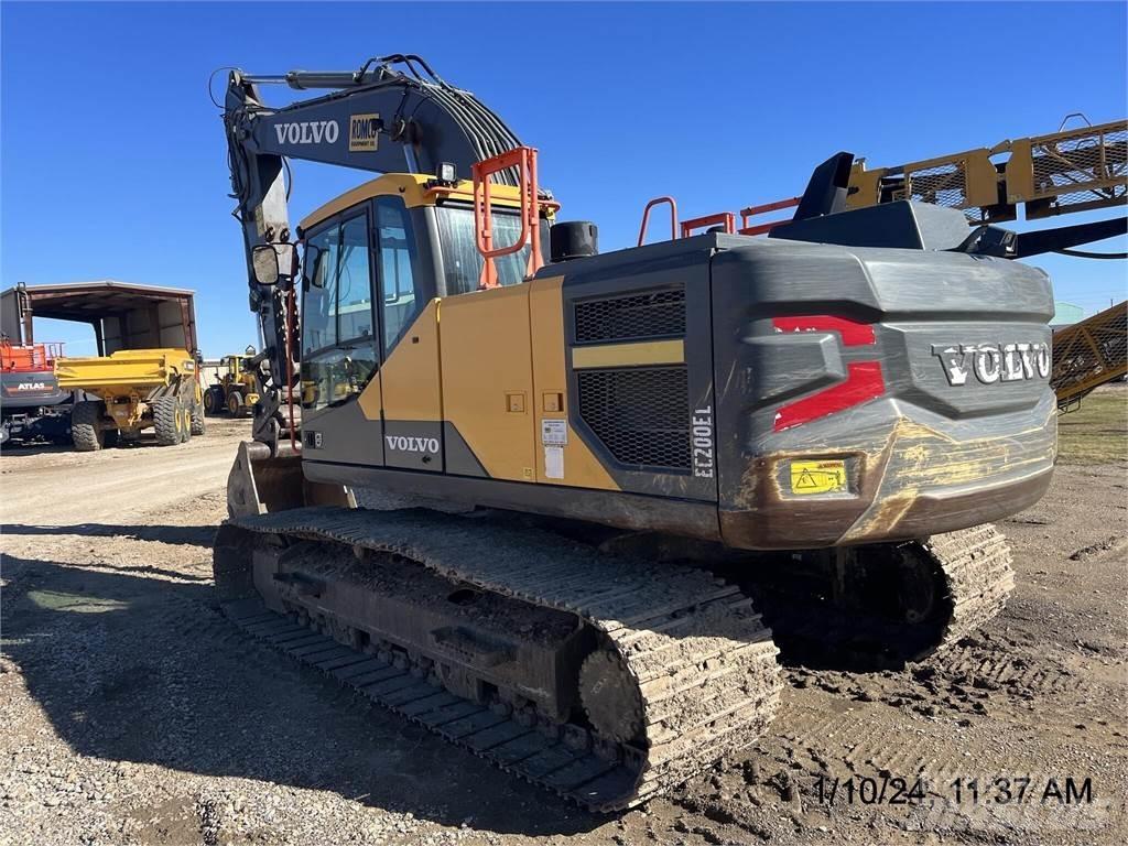 Volvo EC200EL Paletli ekskavatörler