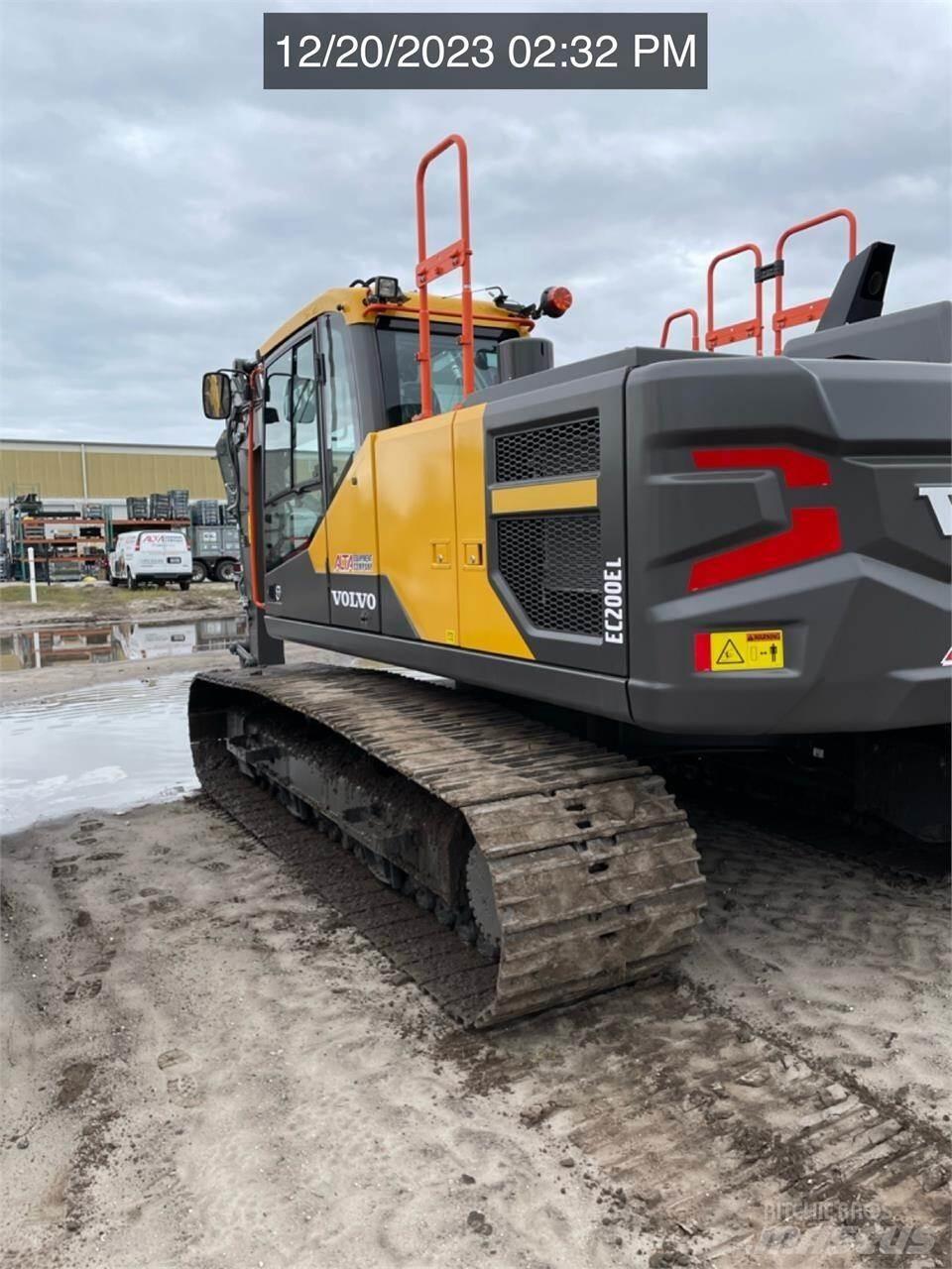 Volvo EC200EL Paletli ekskavatörler