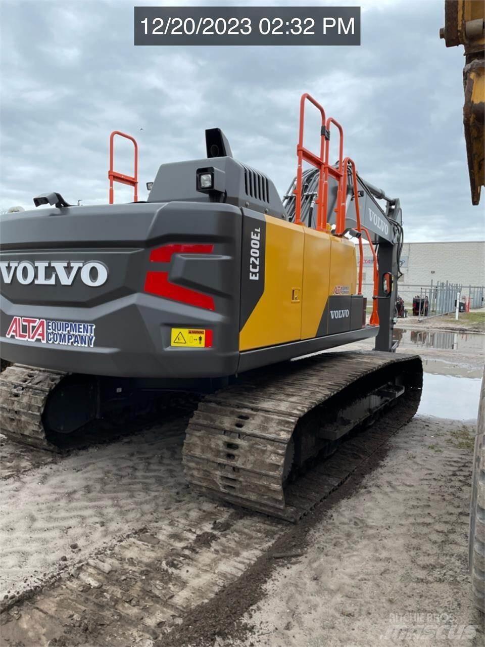 Volvo EC200EL Paletli ekskavatörler
