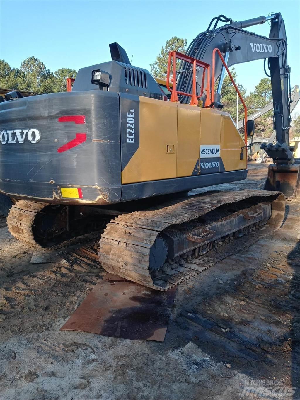 Volvo EC220EL Paletli ekskavatörler