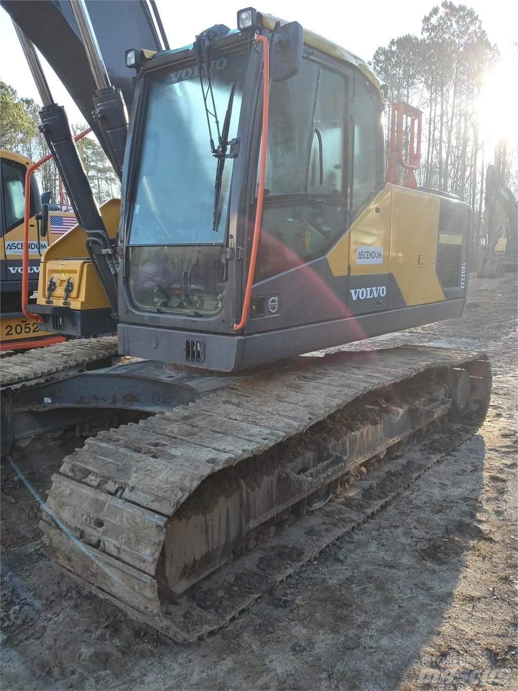 Volvo EC220EL Paletli ekskavatörler