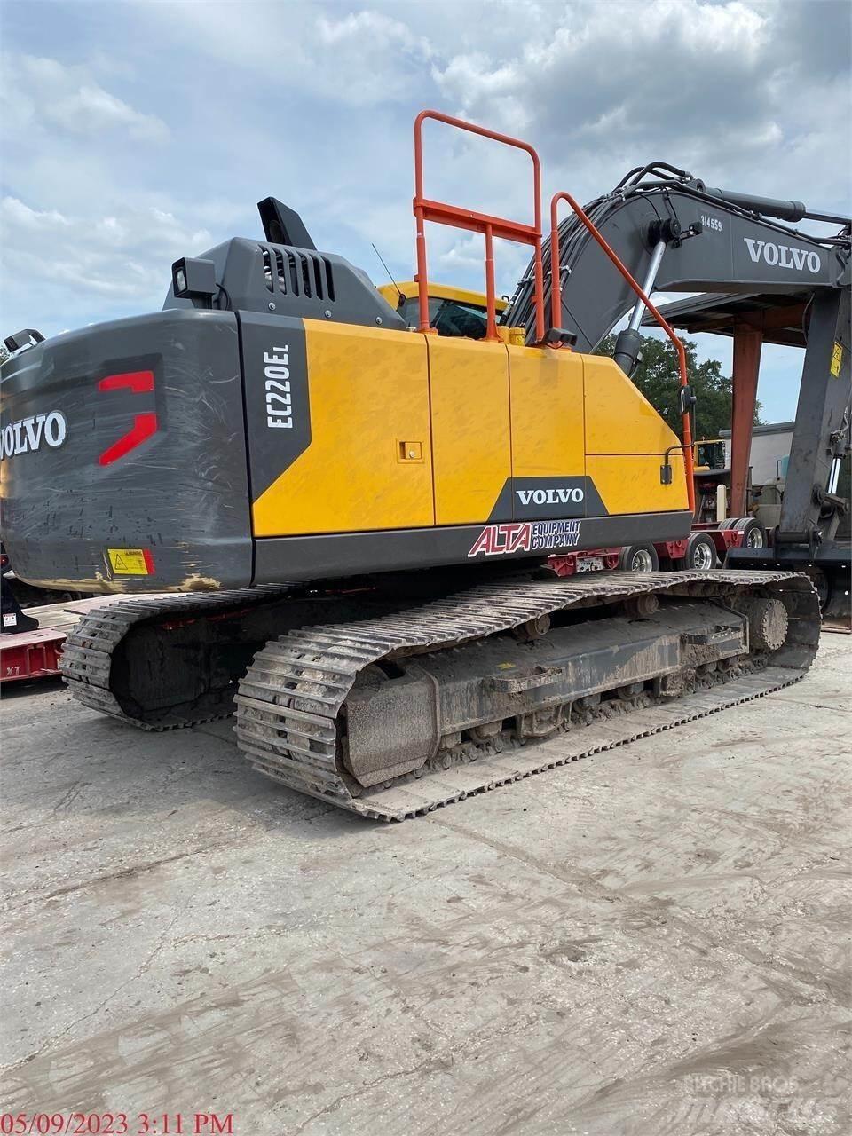 Volvo EC220EL Paletli ekskavatörler