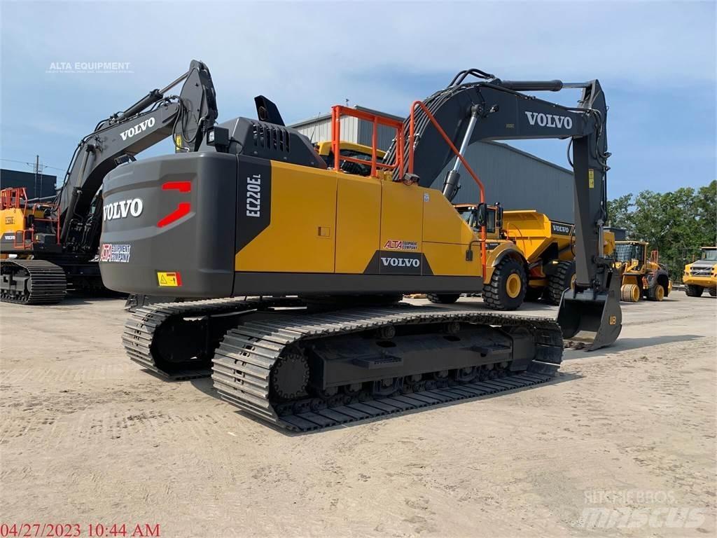 Volvo EC220EL Paletli ekskavatörler
