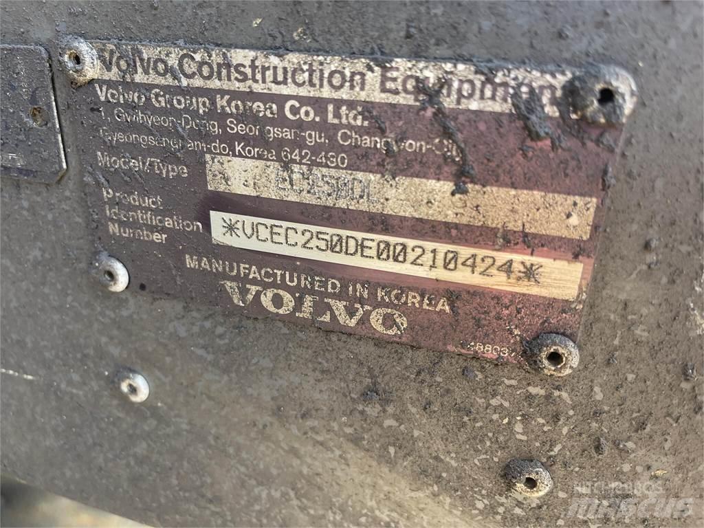 Volvo EC250DL Paletli ekskavatörler