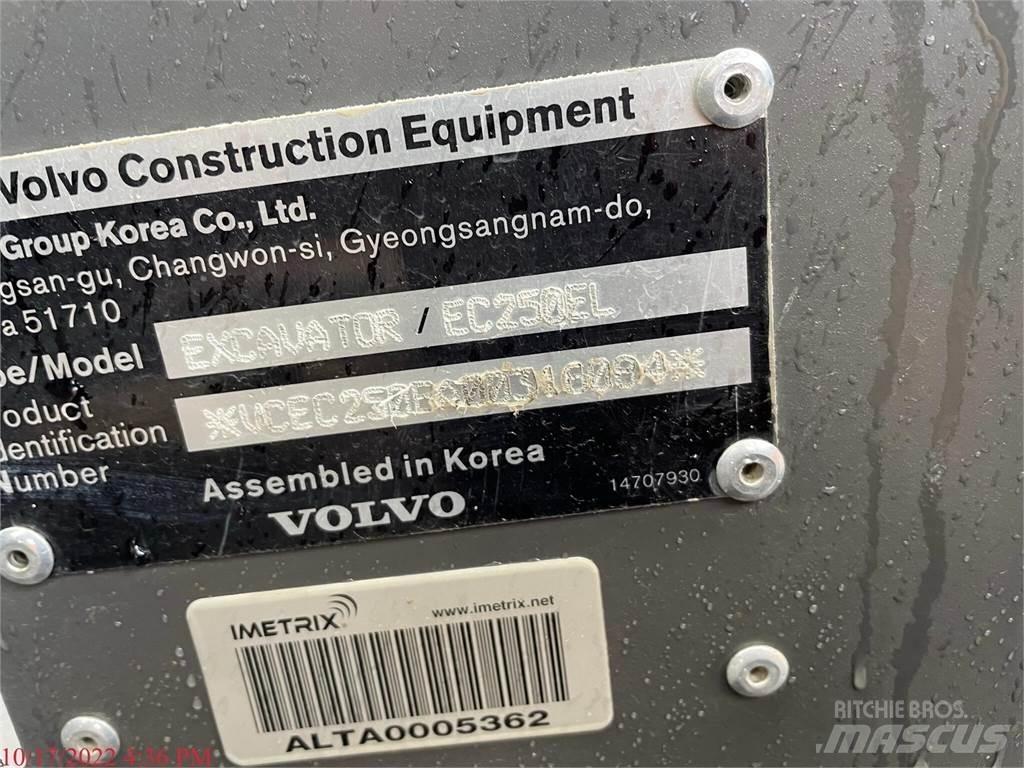 Volvo EC250EL Paletli ekskavatörler