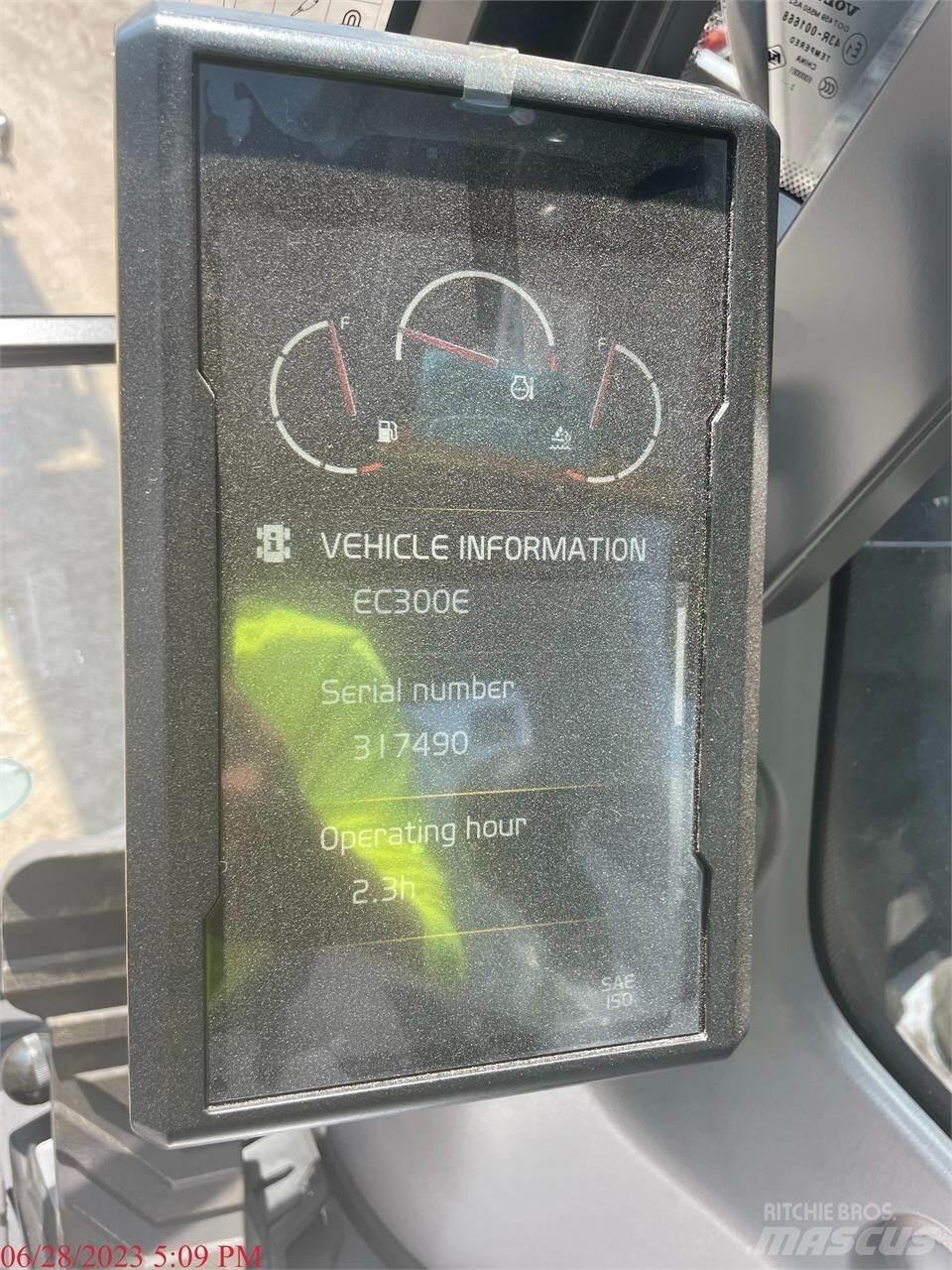 Volvo EC300EL Paletli ekskavatörler