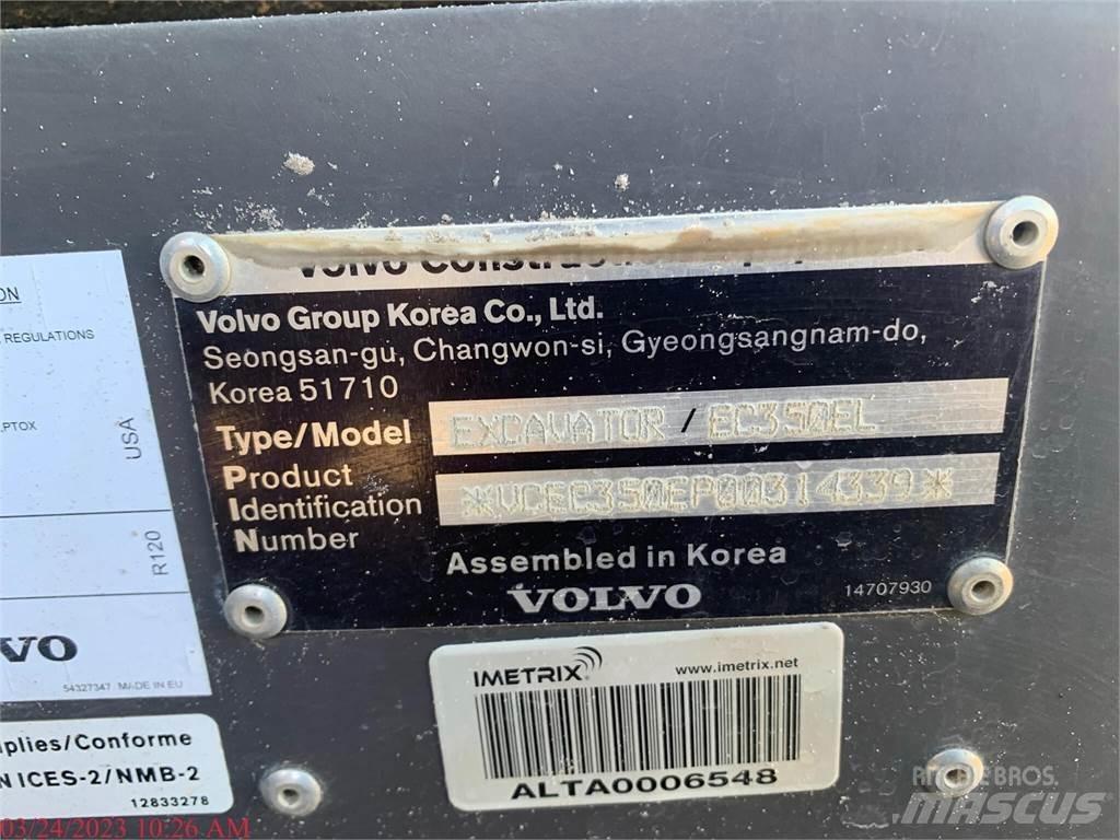Volvo EC350EL Paletli ekskavatörler