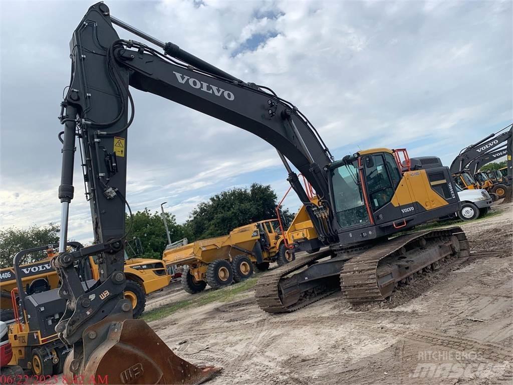 Volvo EC350EL Paletli ekskavatörler