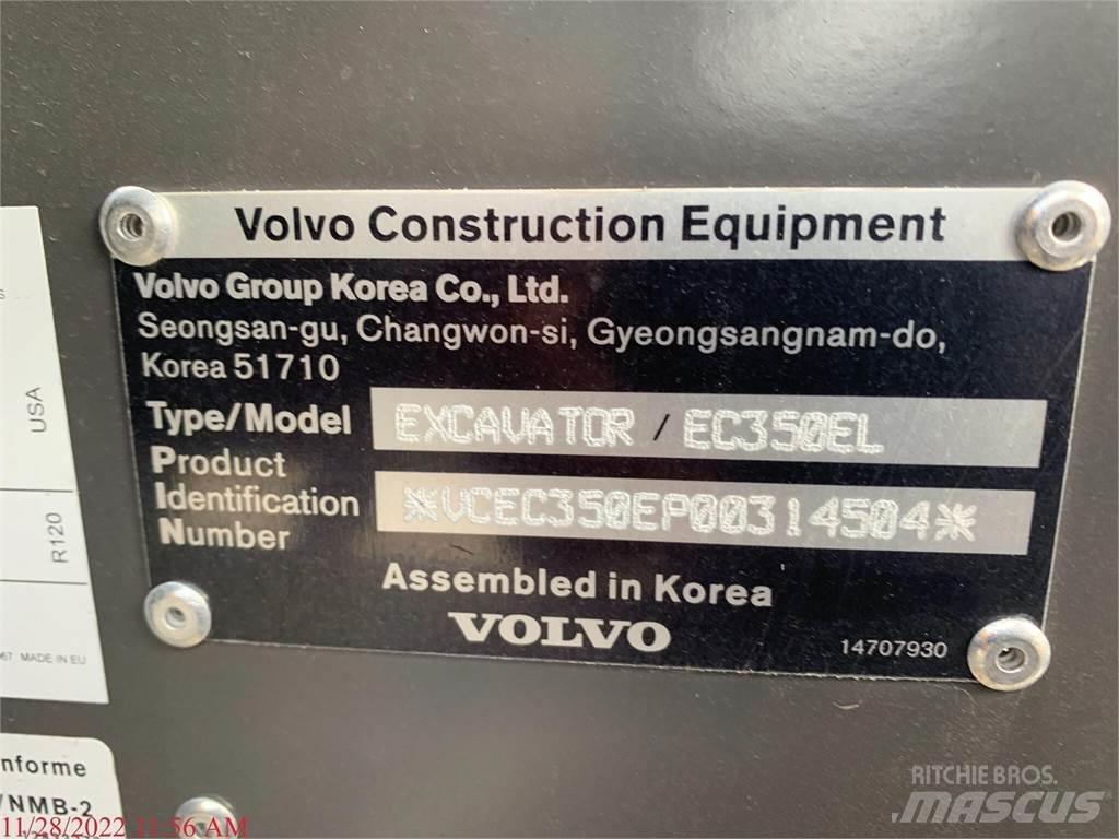 Volvo EC350EL Paletli ekskavatörler