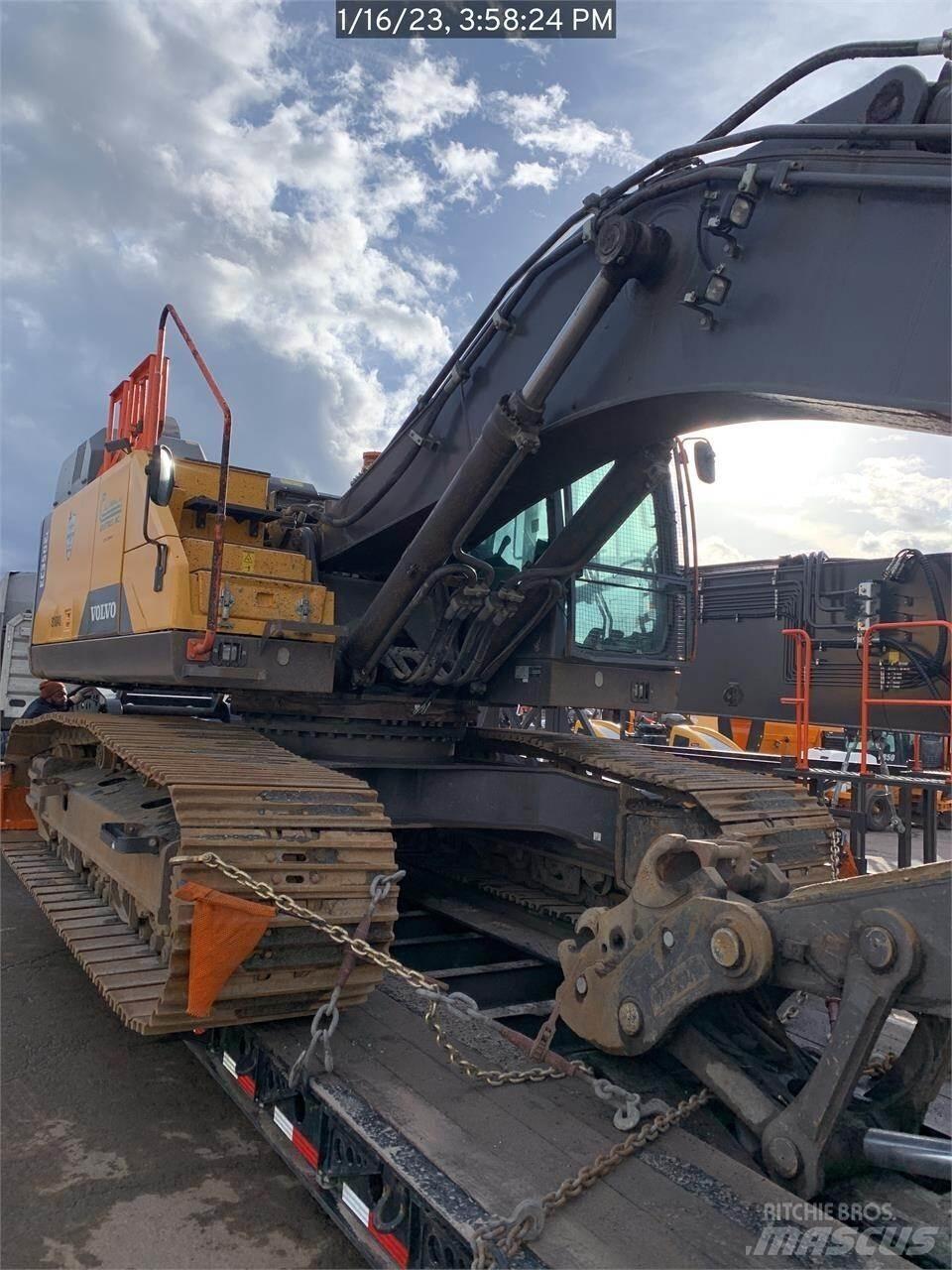 Volvo EC350EL Paletli ekskavatörler