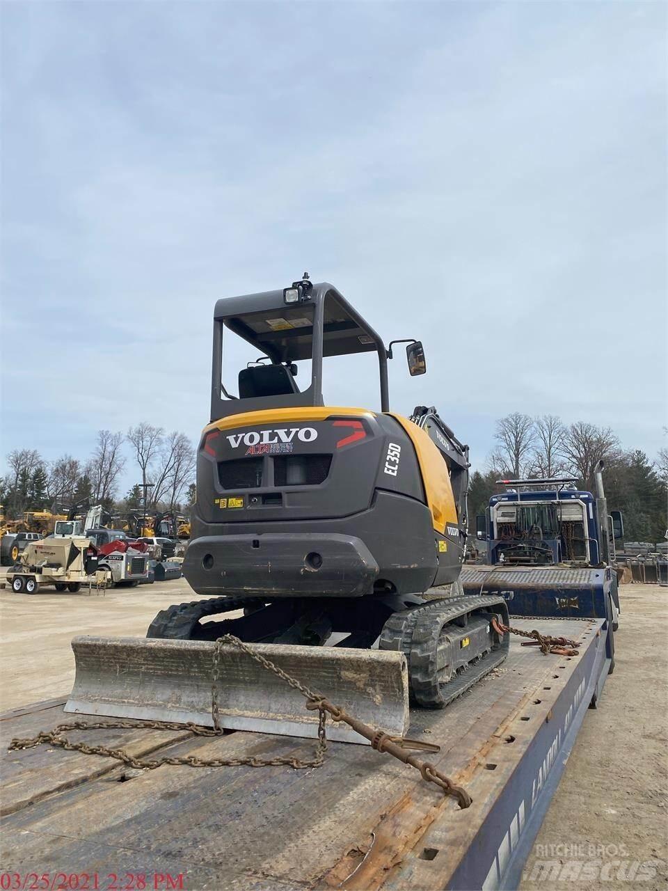 Volvo EC35D Mini ekskavatörler, 7 tona dek