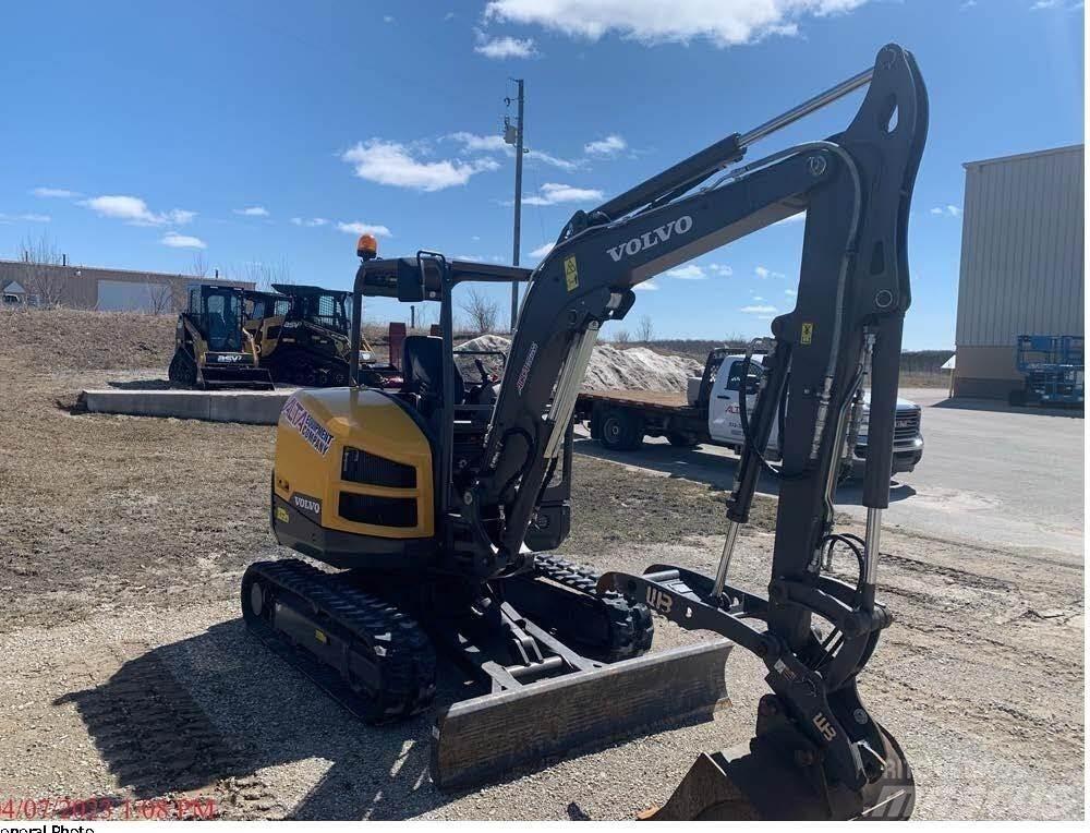 Volvo EC35D Mini ekskavatörler, 7 tona dek