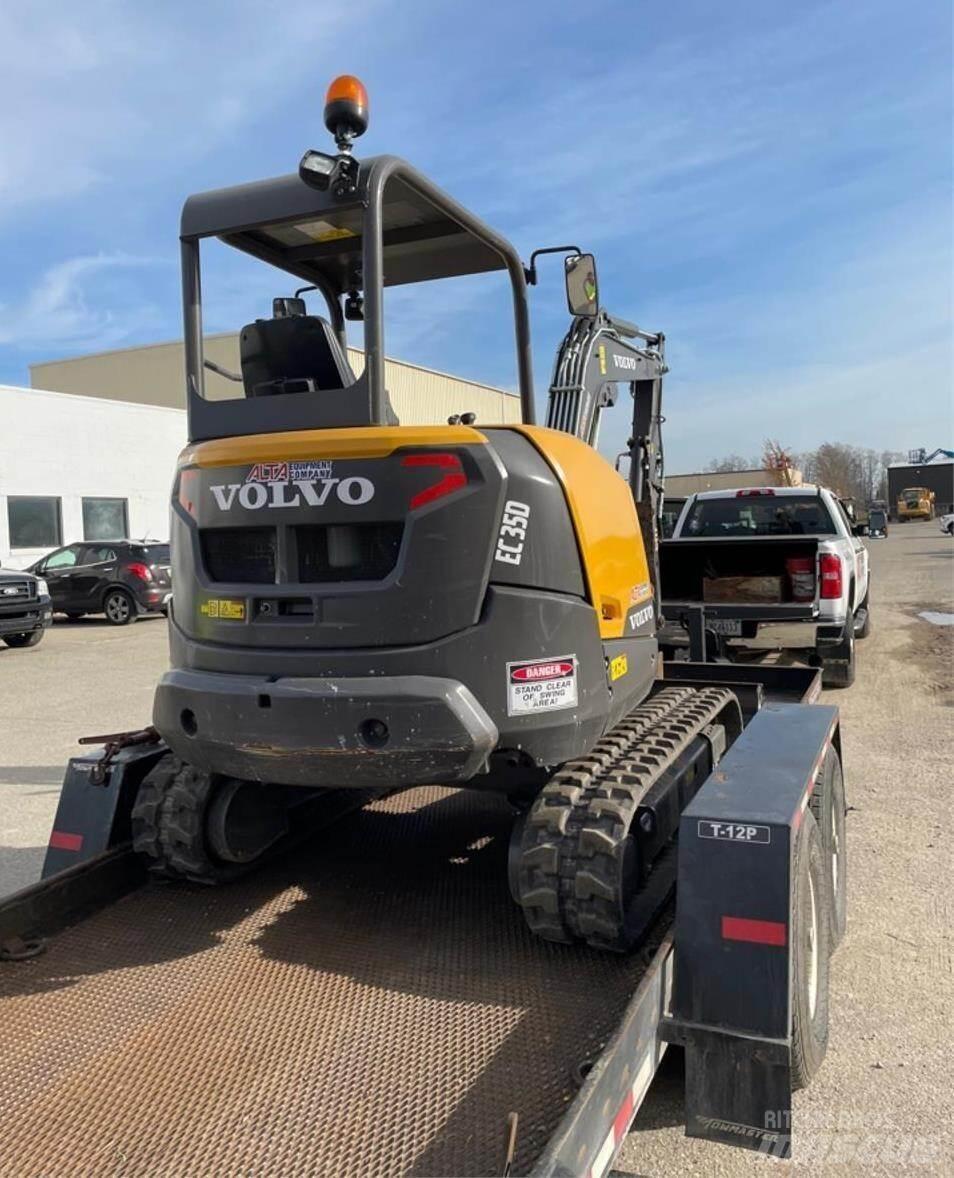 Volvo EC35D Mini ekskavatörler, 7 tona dek