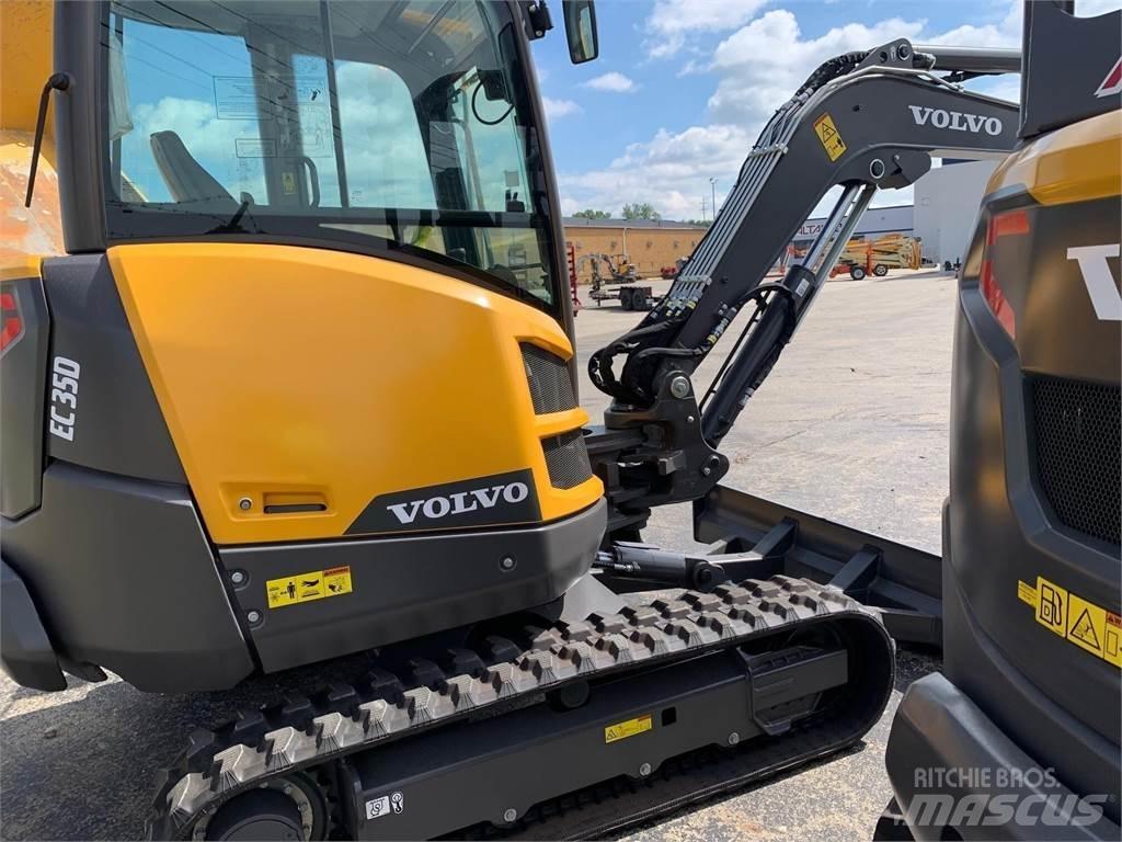 Volvo EC35D Mini ekskavatörler, 7 tona dek