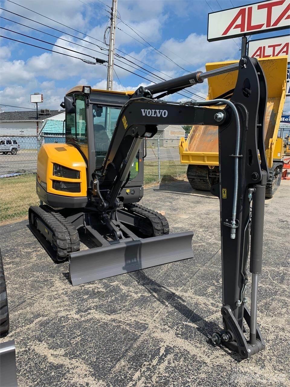 Volvo EC35D Mini ekskavatörler, 7 tona dek