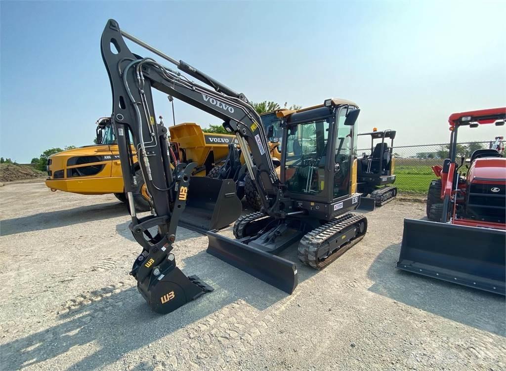 Volvo EC35D Mini ekskavatörler, 7 tona dek