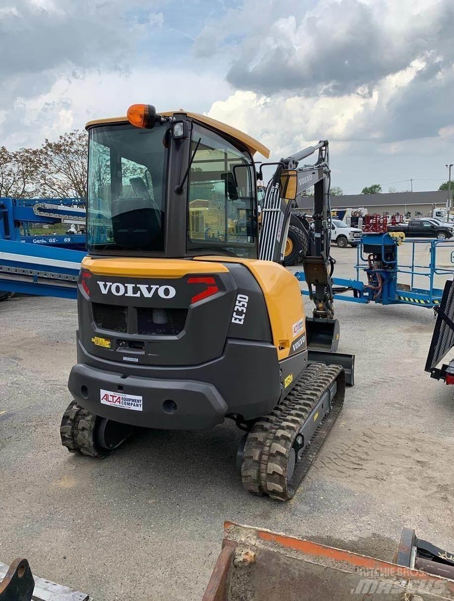 Volvo EC35D Mini ekskavatörler, 7 tona dek