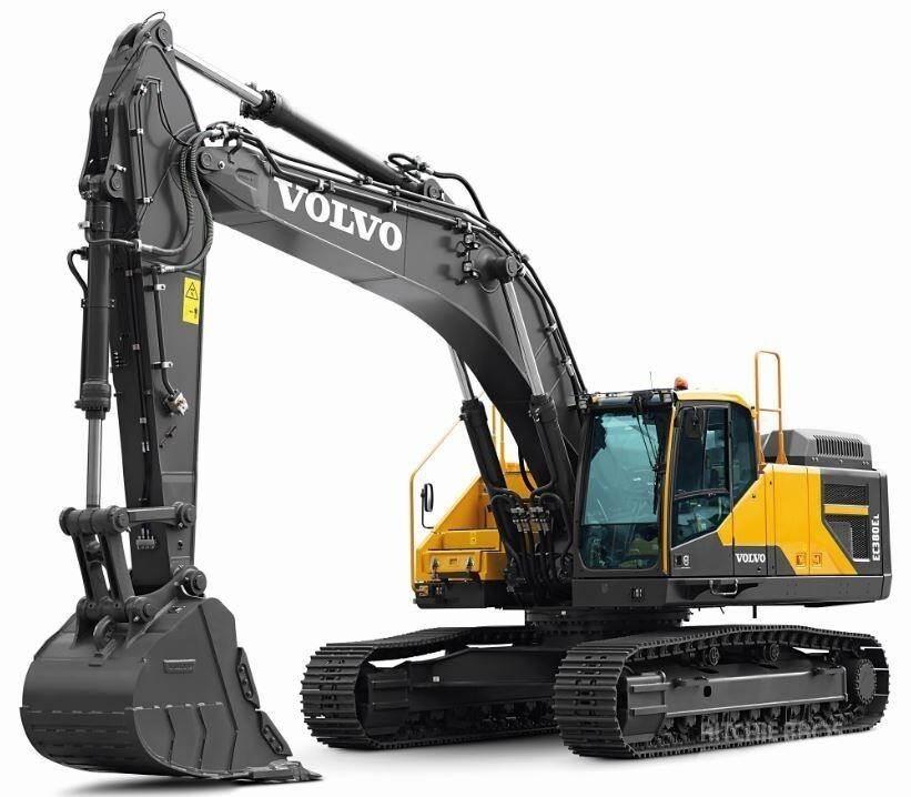 Volvo EC380EL Paletli ekskavatörler