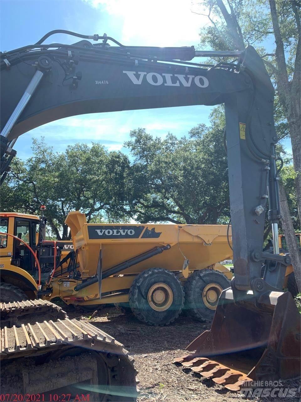 Volvo EC380EL Paletli ekskavatörler