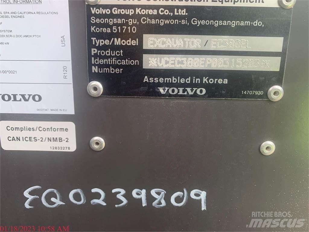Volvo EC380EL Paletli ekskavatörler