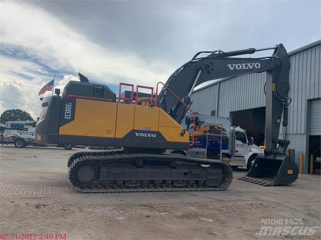 Volvo EC380EL Paletli ekskavatörler