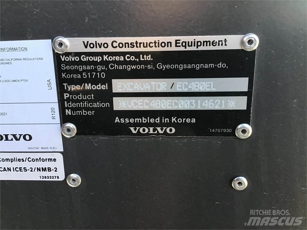 Volvo EC480EL Paletli ekskavatörler