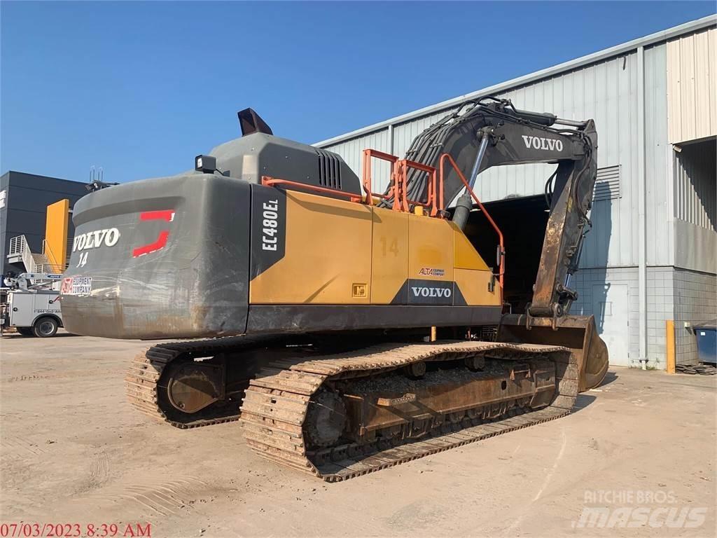 Volvo EC480EL Paletli ekskavatörler