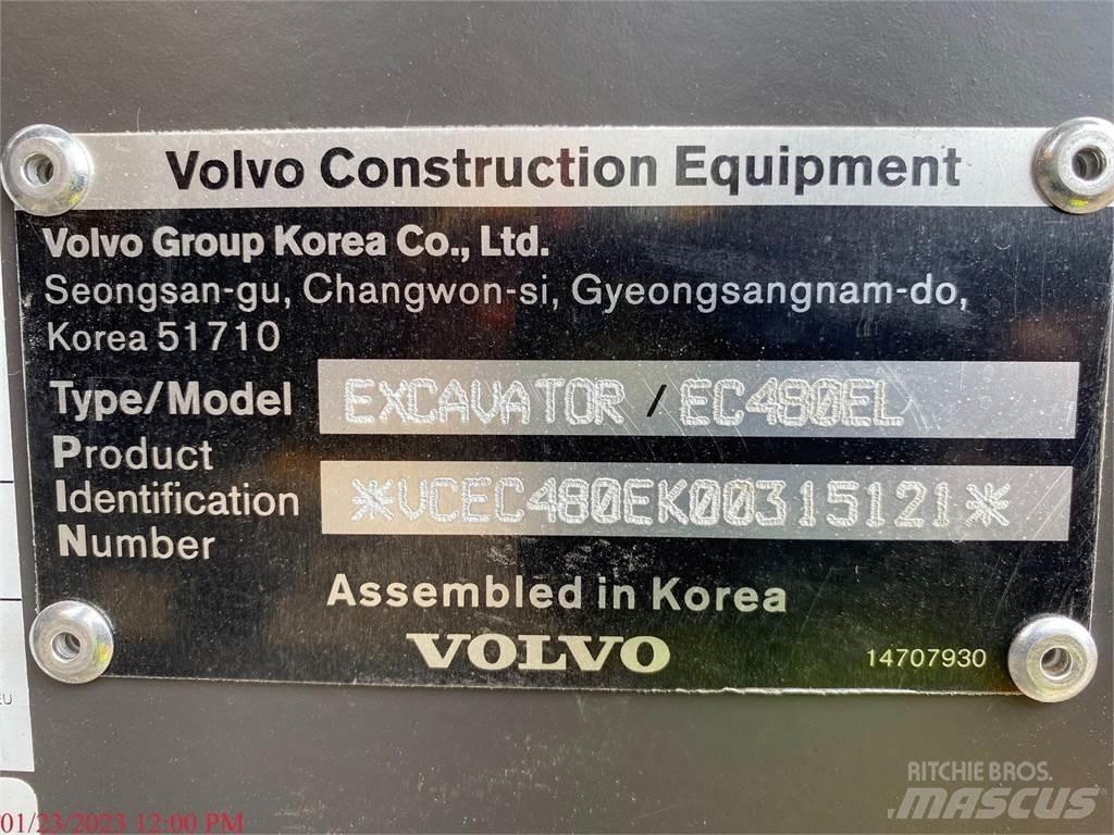 Volvo EC480EL Paletli ekskavatörler