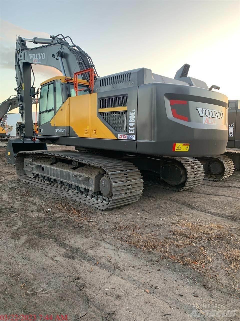 Volvo EC480EL Paletli ekskavatörler