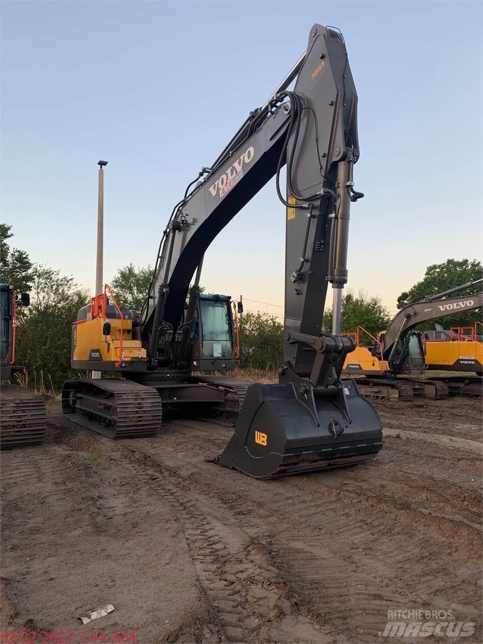 Volvo EC480EL Paletli ekskavatörler