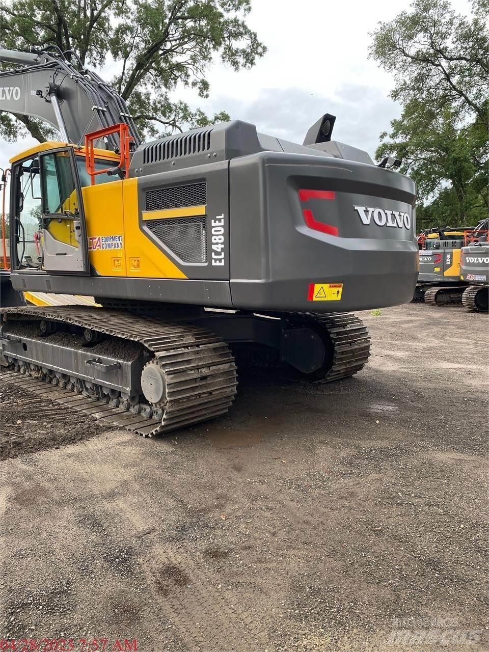 Volvo EC480EL Paletli ekskavatörler
