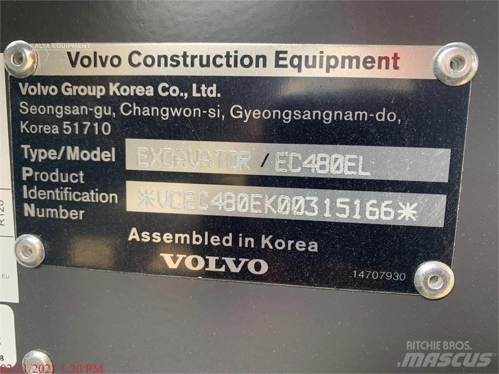 Volvo EC480EL Paletli ekskavatörler