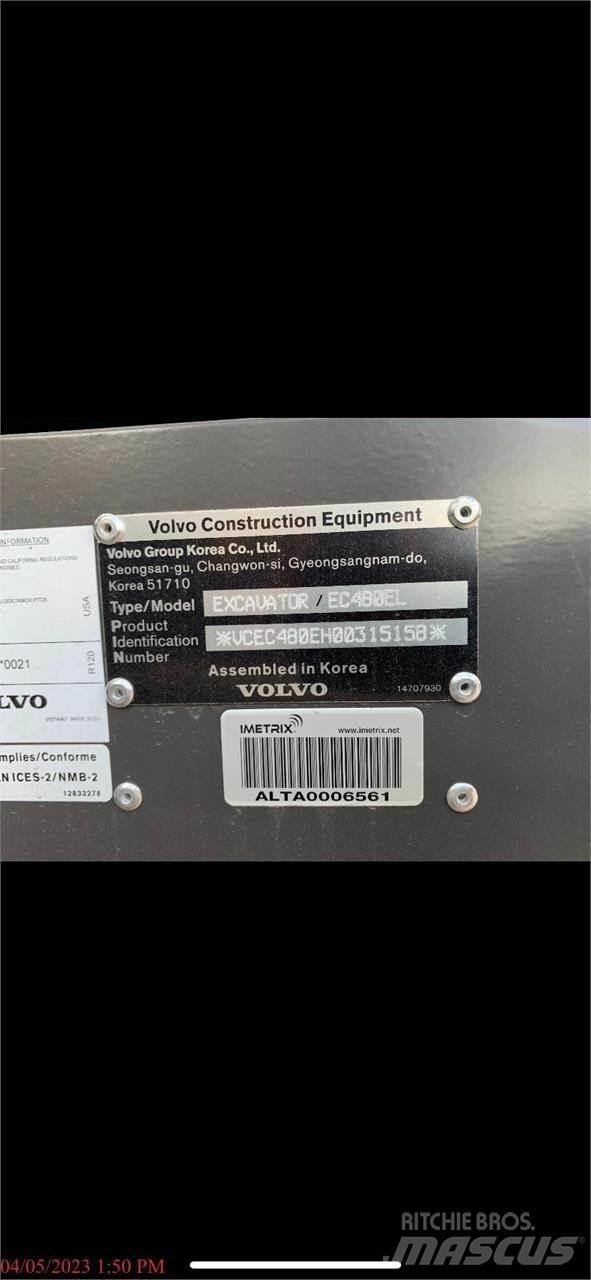 Volvo EC480EL Paletli ekskavatörler
