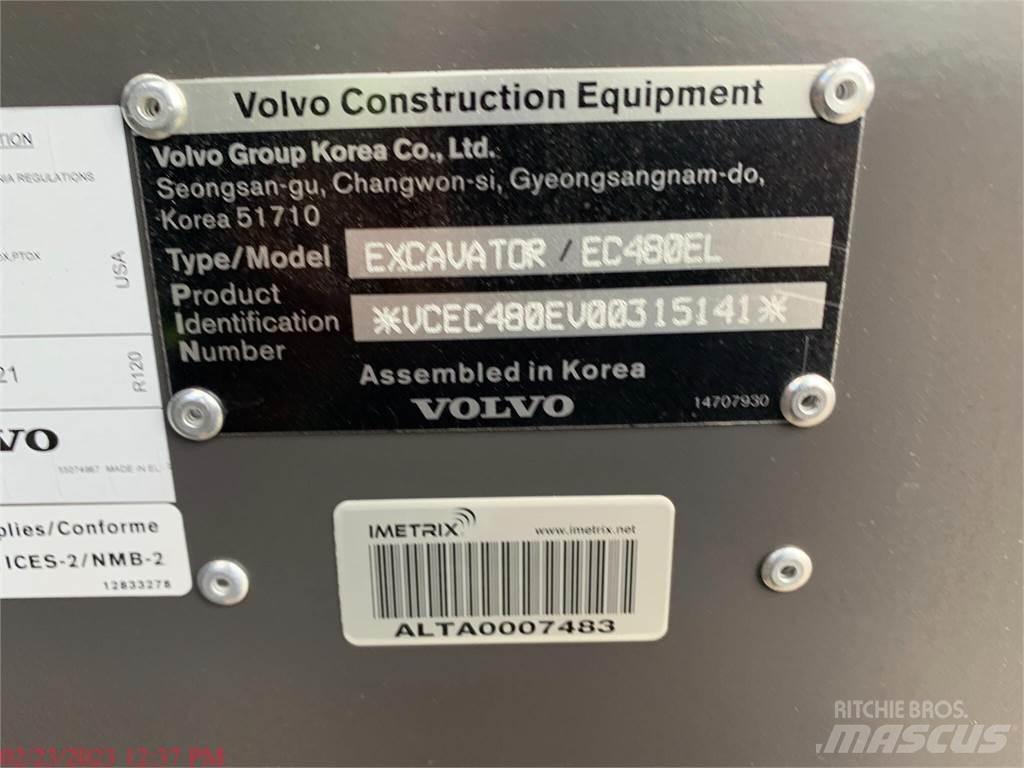 Volvo EC480EL Paletli ekskavatörler