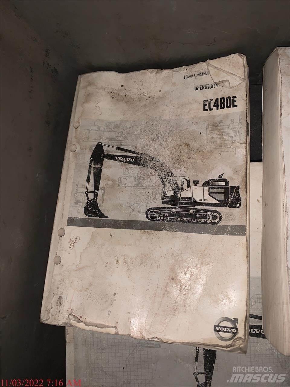 Volvo EC480EL Paletli ekskavatörler