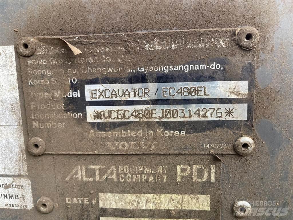 Volvo EC480EL Paletli ekskavatörler