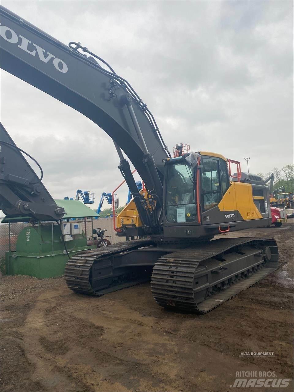 Volvo EC480EL Paletli ekskavatörler