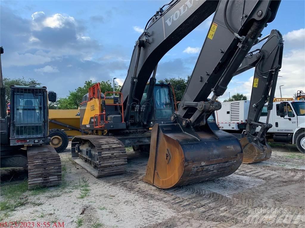 Volvo EC550EL Paletli ekskavatörler